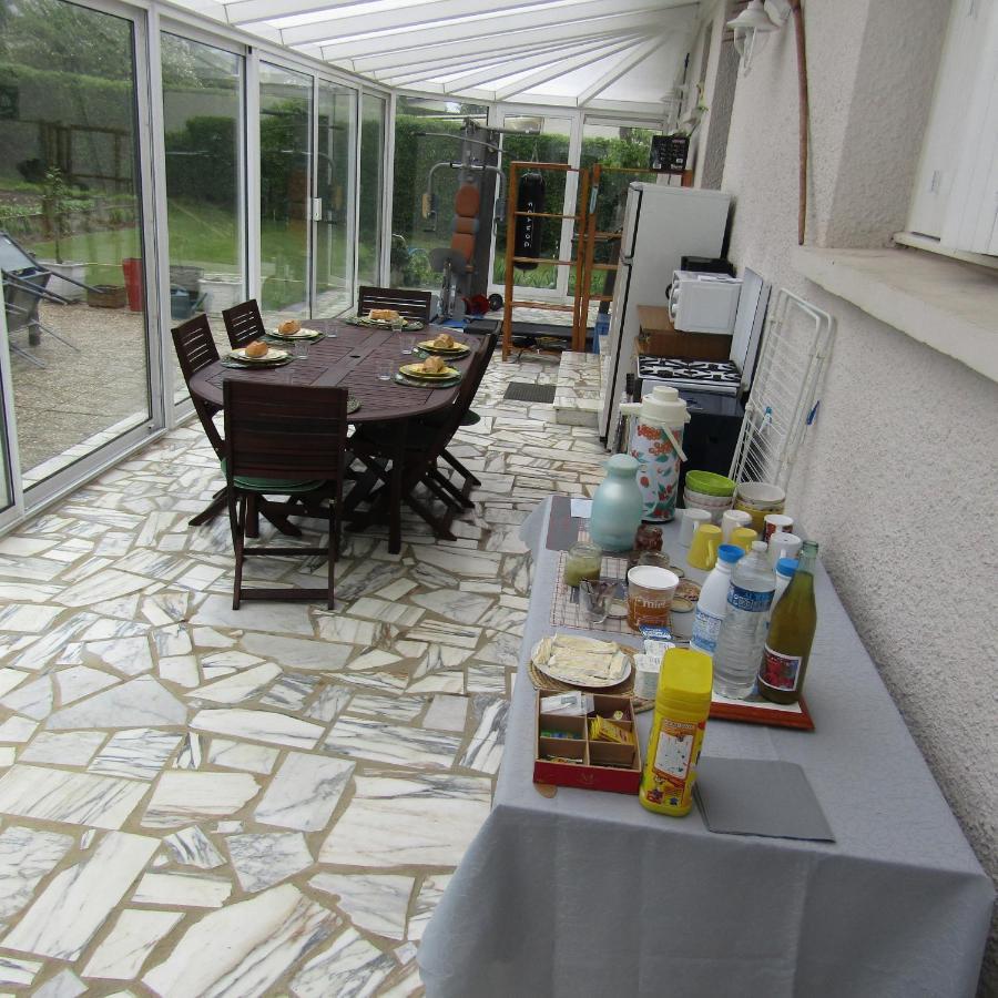 Au Jardin Fessard Bed and Breakfast Fagnon Exteriör bild
